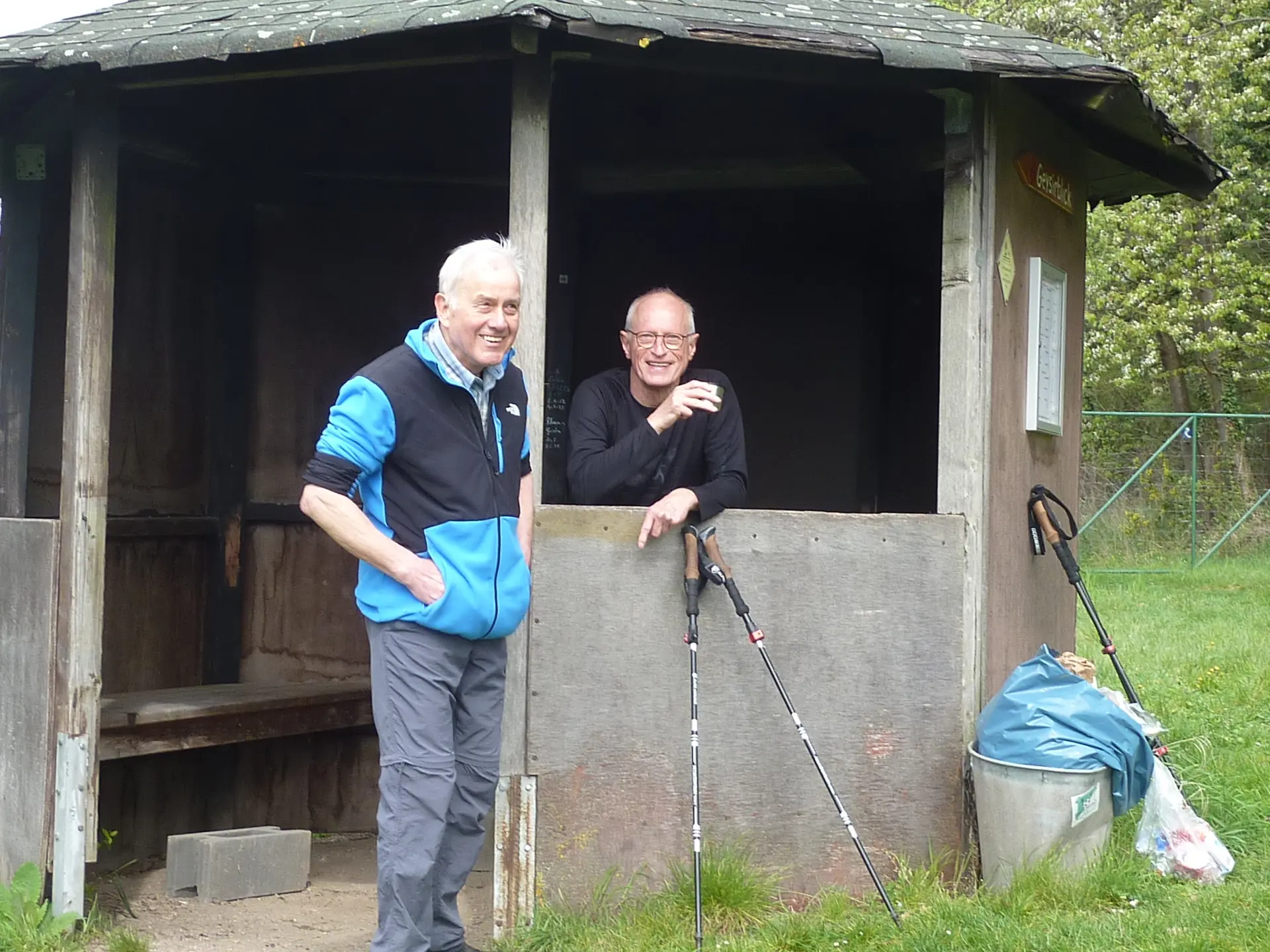 Zwei Urgesteine in bester Stimmung | © DAV Koblenz