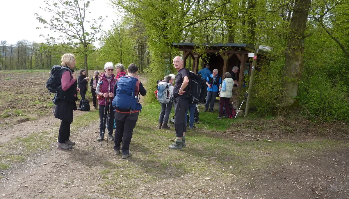 Kleine Stehpause am Forsthofweg | © DAV Koblenz