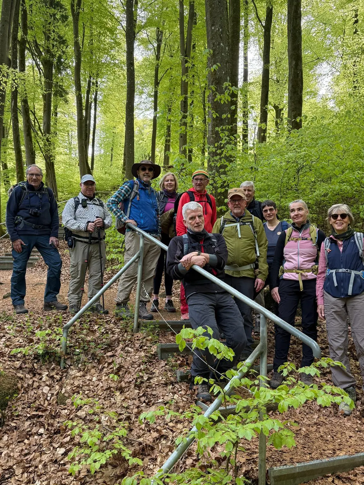Gruppenbild mit Hänger | © DAV Koblenz