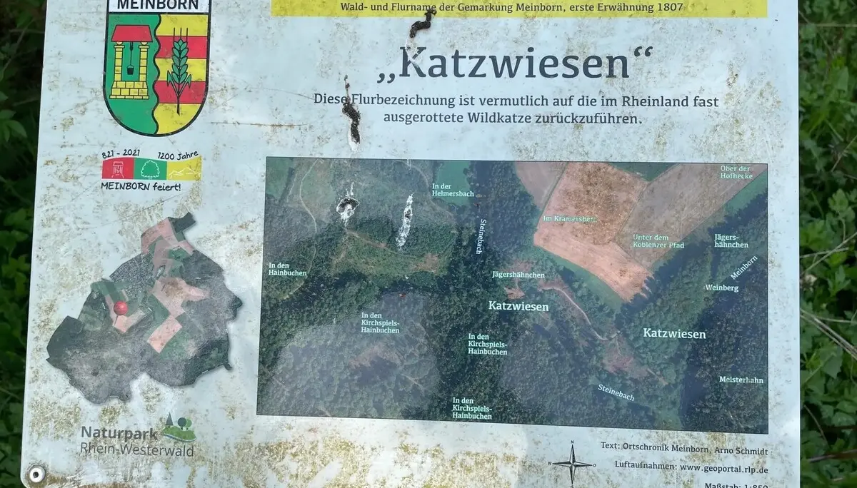 Entlang der Flurbezeichnung Katzenwies | © DAV Koblenz