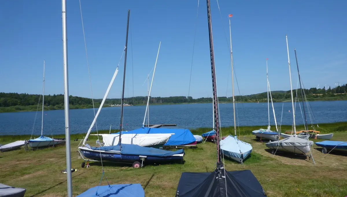 Blick vom Segelclub auf den See | © DAV Koblenz