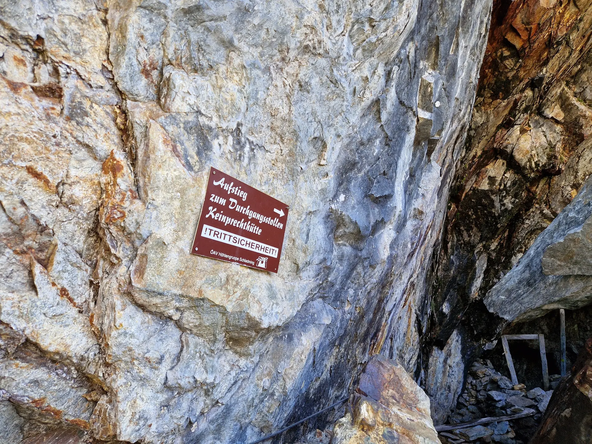 Ran an den Aufstieg zur Hütte | © DAV Koblenz