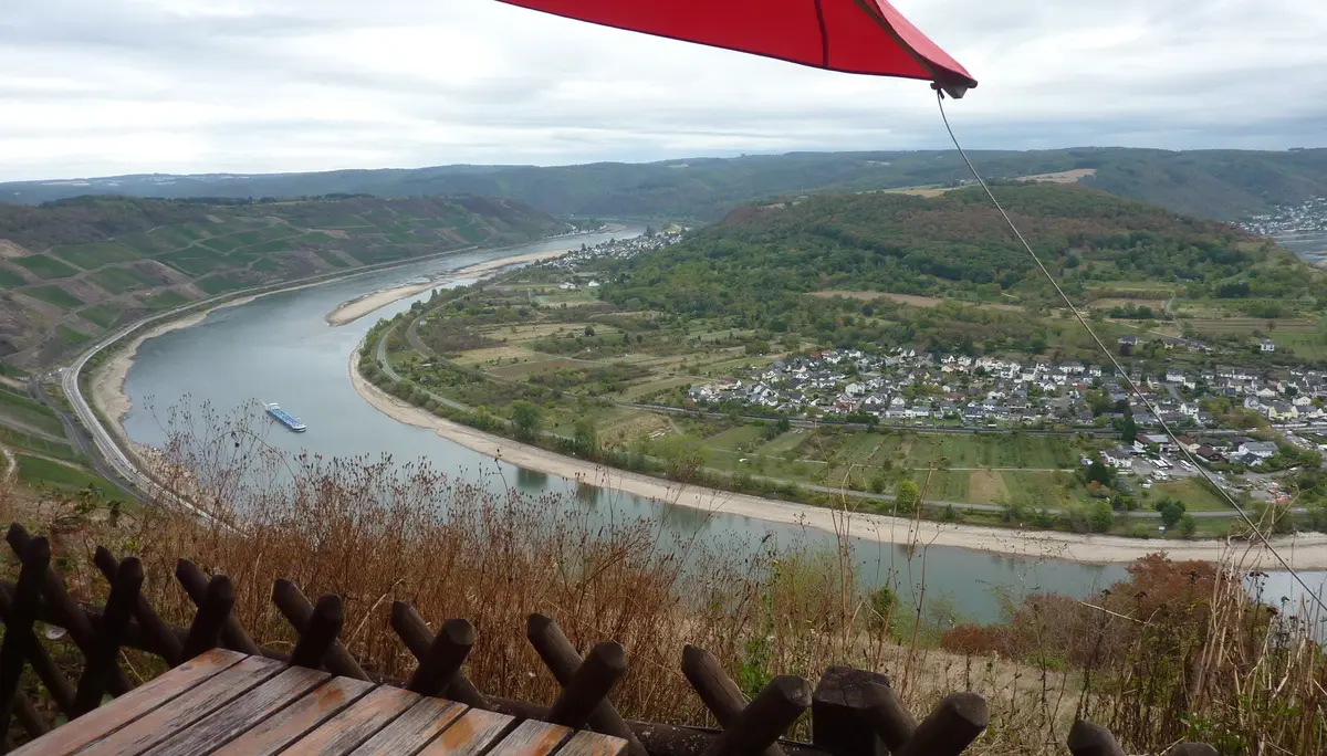 Blick auf die Mittelrhein-Schleife | © DAV Koblenz