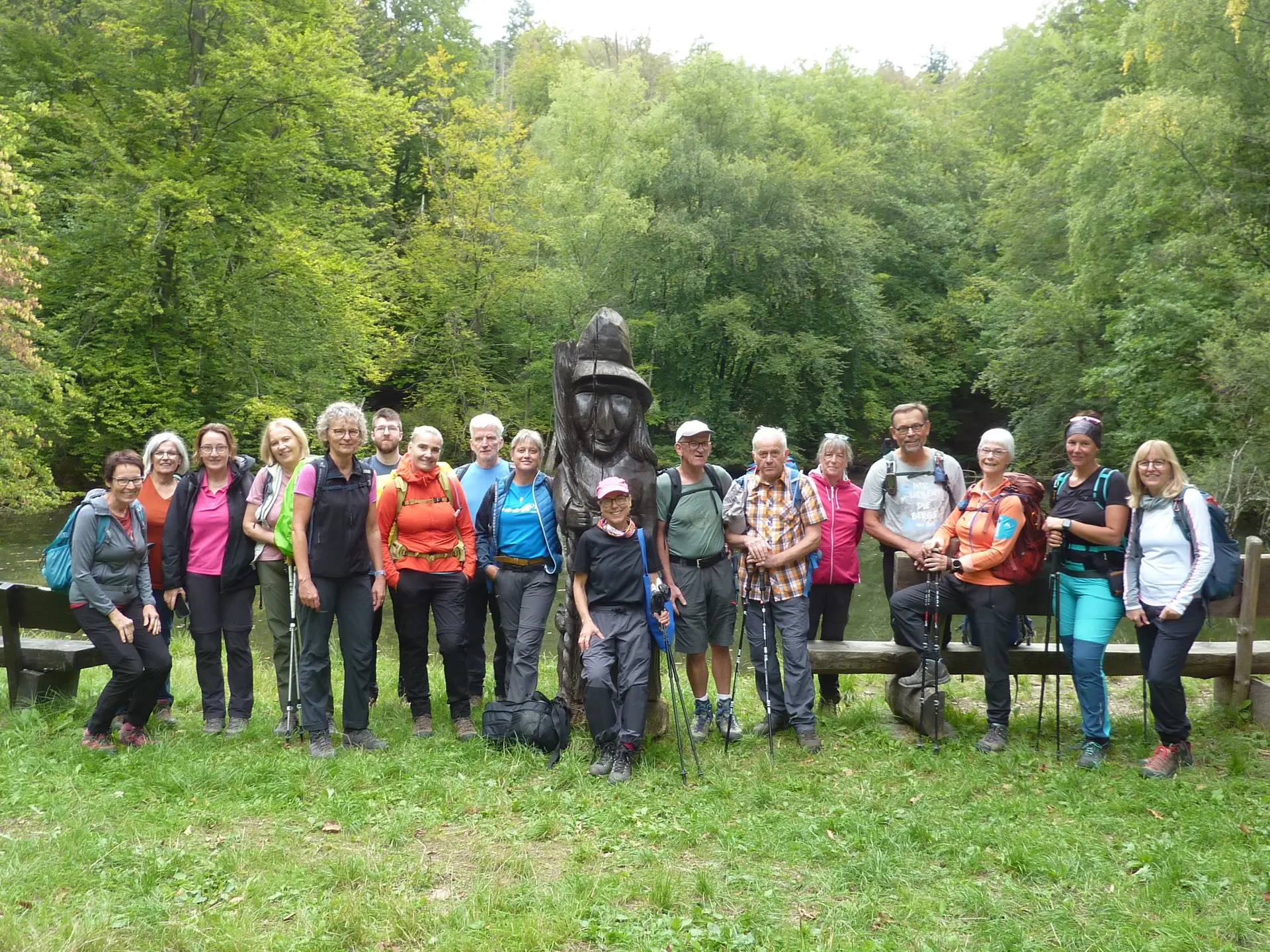 Gruppensuchbild: Wo ist die Hexe? | © DAV Koblenz