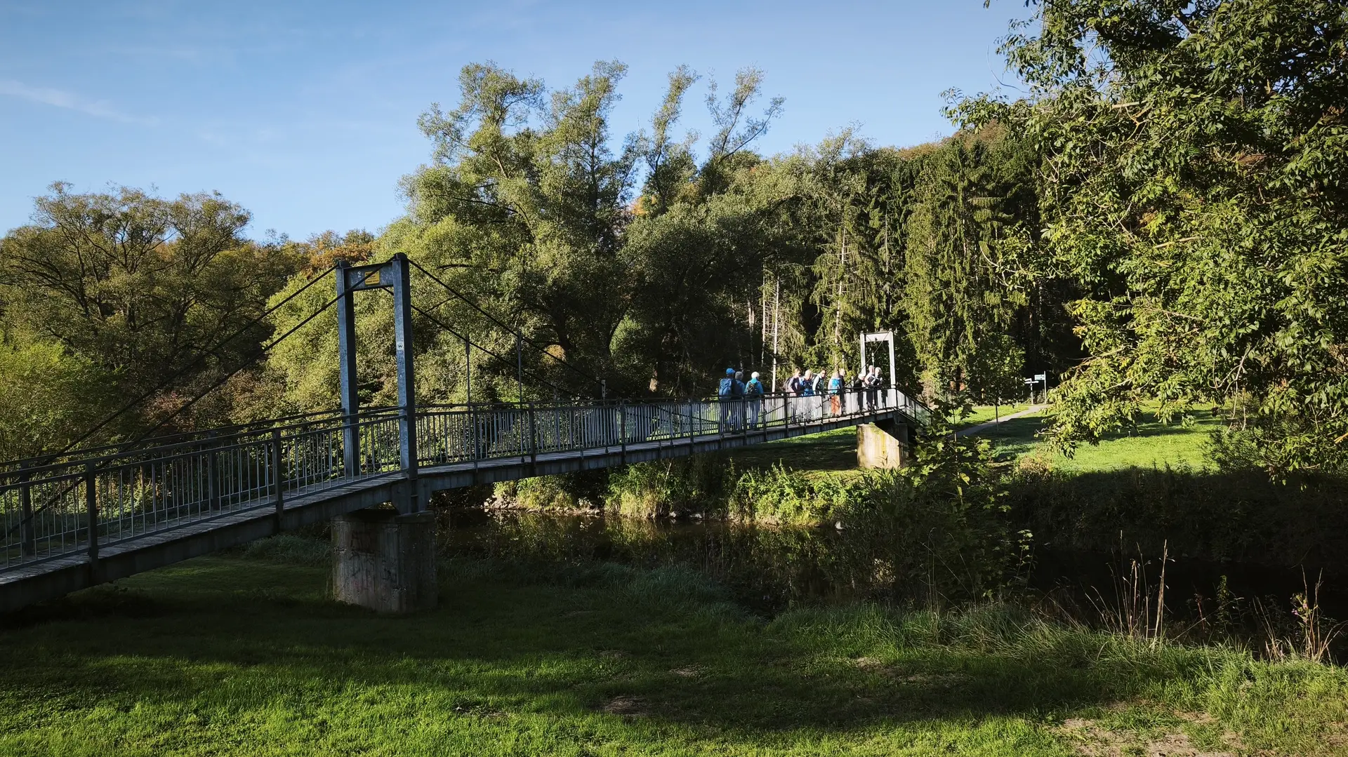 Start über der Wied | © DAV Koblenz