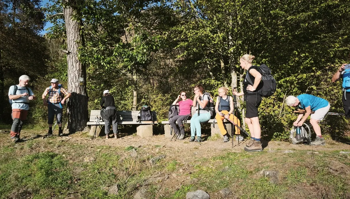Letzte Pause vor dem Abstieg nach Roßbach | © DAV Koblenz