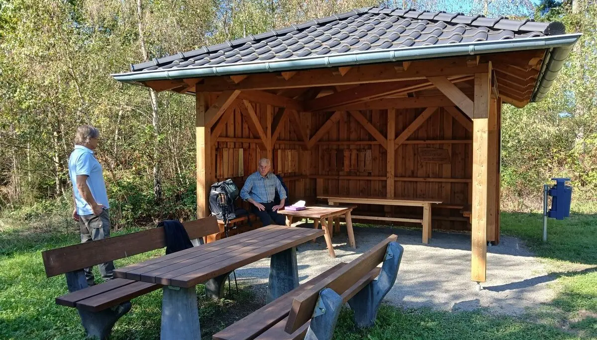 Pause an der Fuchsberghütte | © DAV Koblenz