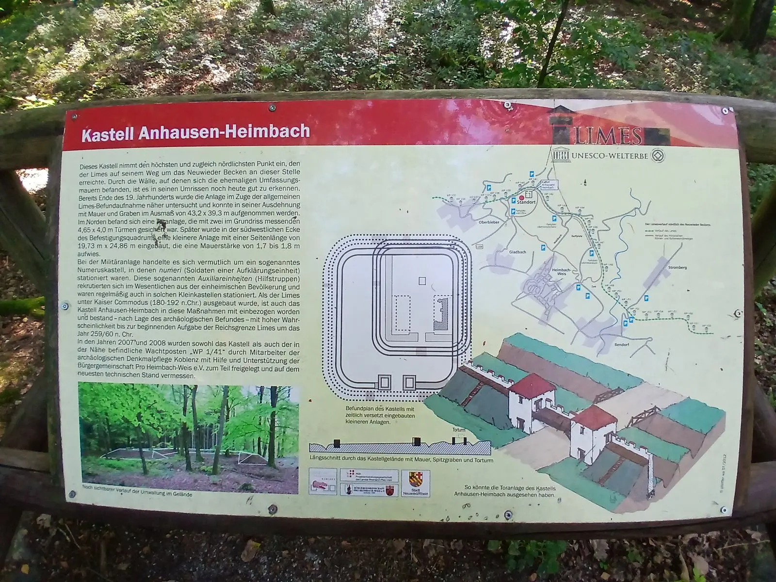 Kastell Anhausen | © DAV Koblenz