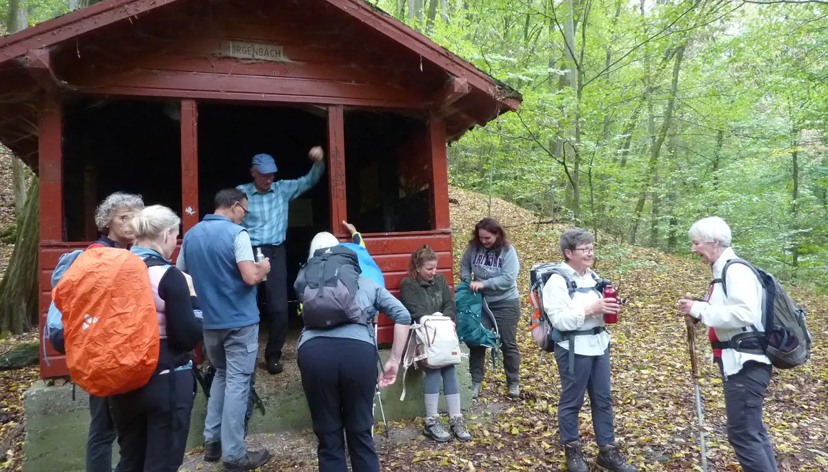 Letzte Pause mit Hütte zwei km vorm Ziel | © DAV Koblenz